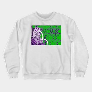 Re-entrY Comrade Purple and Green Crewneck Sweatshirt